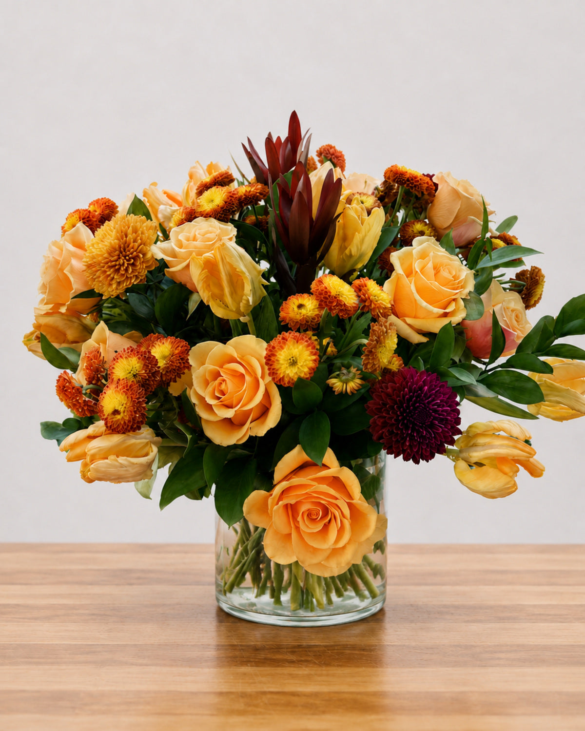 Amber Rose floral arrangement by Pardes Floral