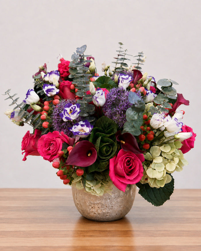 Jewel Garden floral arrangement by Pardes Floral