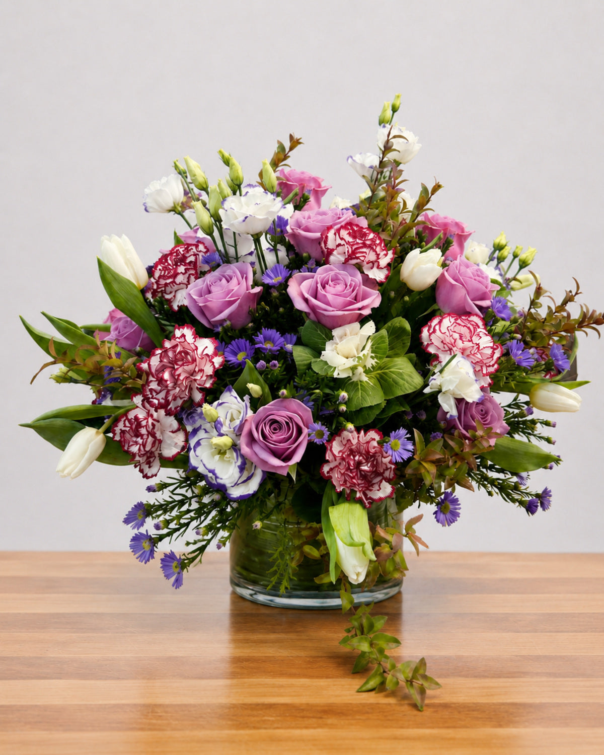 Lilac Romance floral arrangement by Pardes Floral