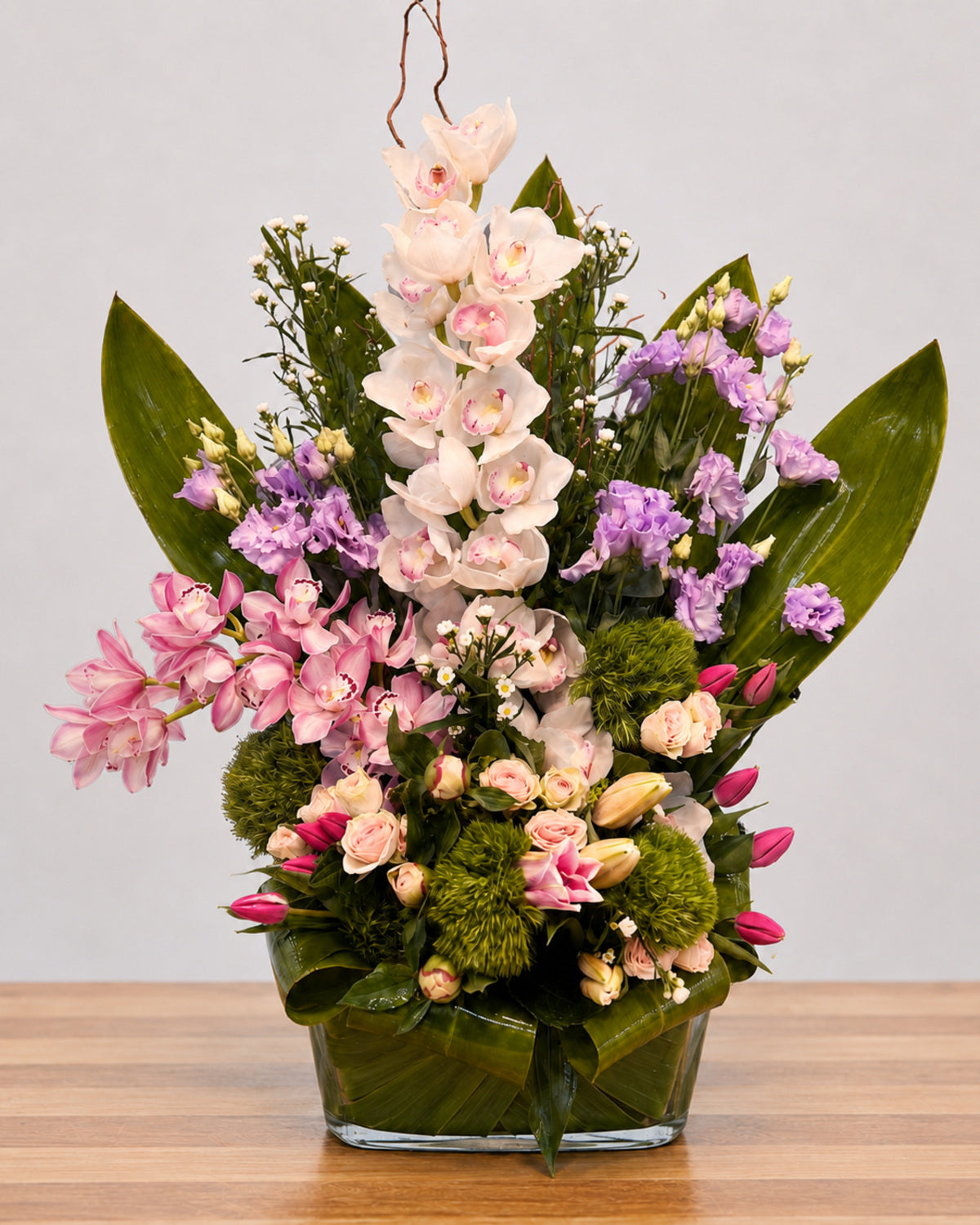 Orchid Majesty floral arrangement by Pardes Floral