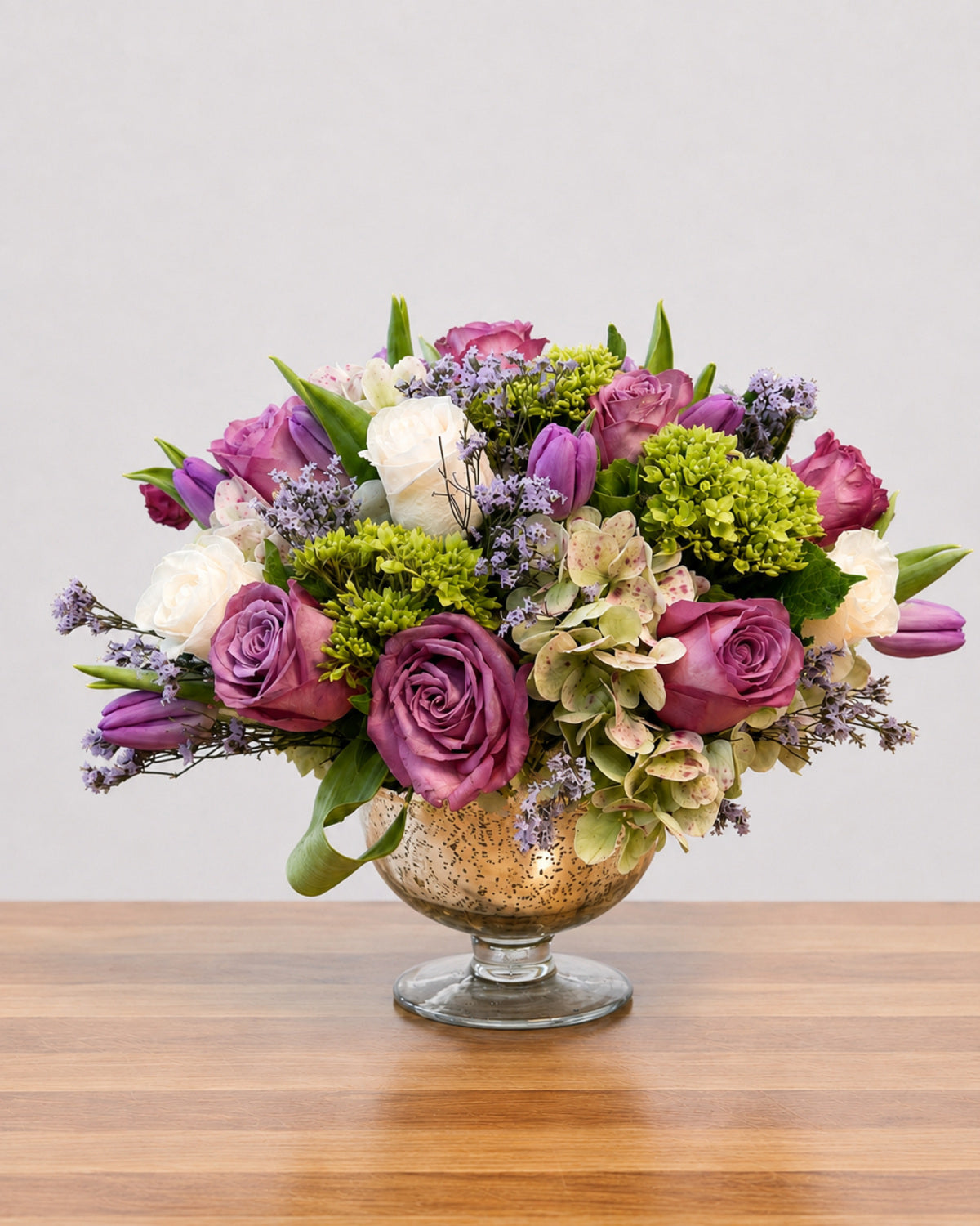 Violet Jardin floral arrangement by Pardes Floral